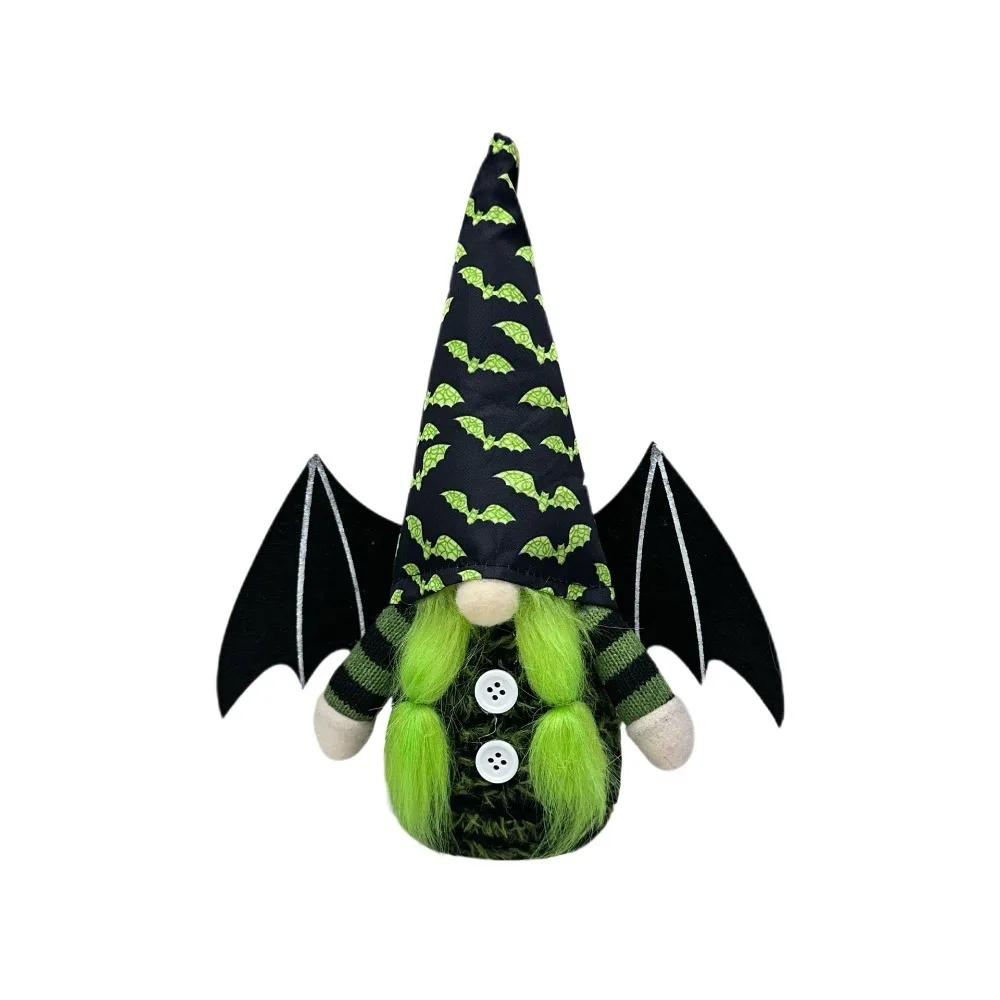 

Portable Soft Halloween Gnomes Doll Cartoon Mini Faceless Doll Exquisite Handmade Dwarf Plush Doll Table Decoration