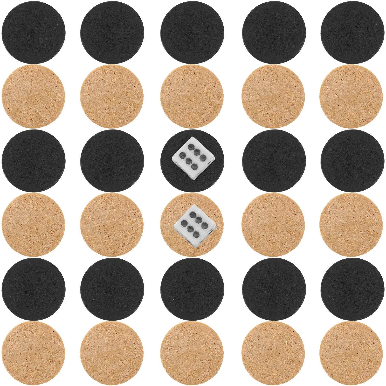 مجموعة استبدال قطع لعبة الطاولة الخشبية الصديقة للسفر، لعبة الداما الشطرنج للأطفال والكبار، لوحة الشطرنج الصينية المدمجة