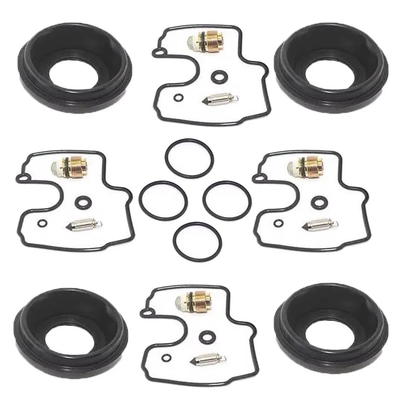 Kit de reparo de carburador para motocicleta, para suzuki visual gsxr600 gsxr 600 vl1500 vl 1500 lc vl1500lc, junta de agulha flutuante