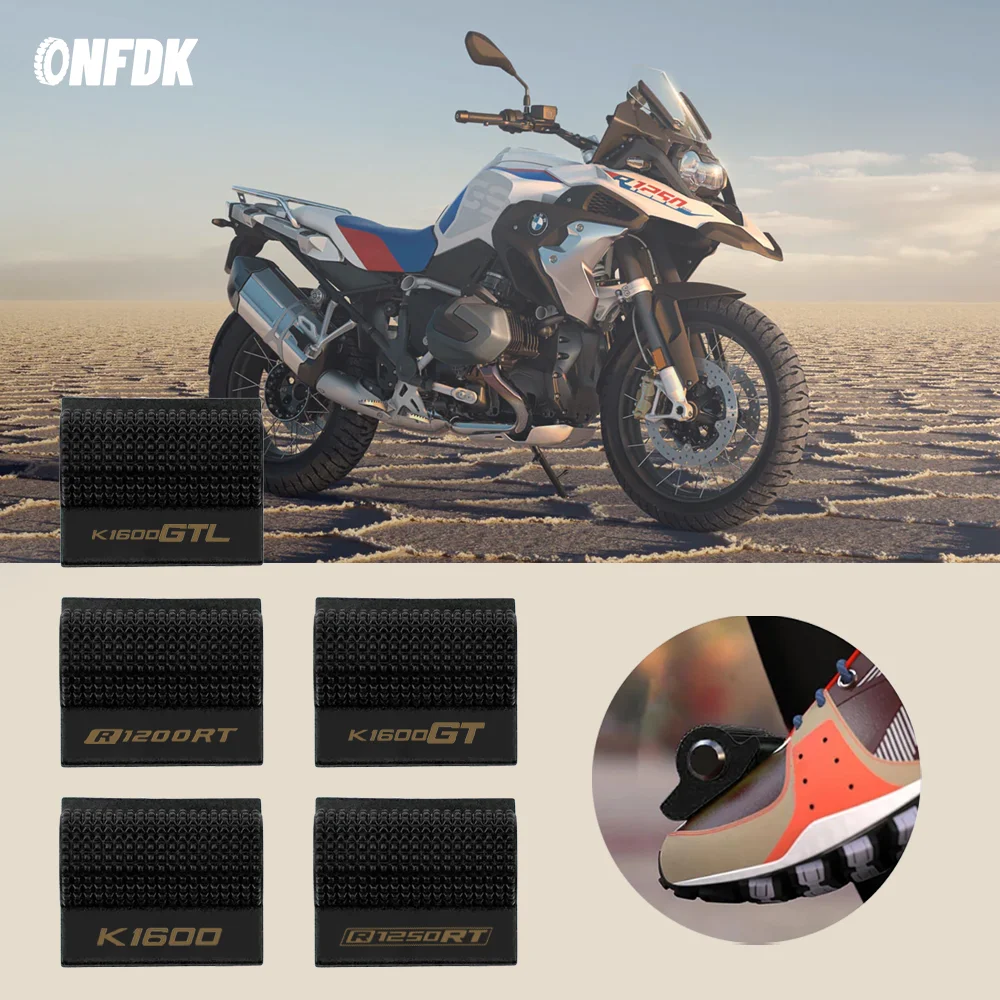 ل BMW R 1250 RT R1200RT K1600B K1600GTL دراجة نارية التحول ذراع السرعة دواسة المضادة للانزلاق القدم الوتد تو هلام المطاط الغطاء الواقي