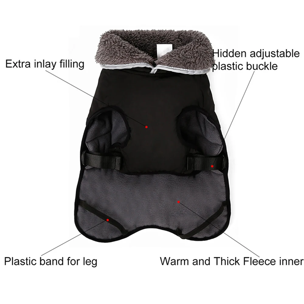 Waterproof Reflective Dog Coat J 3