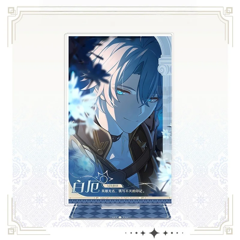 Honkai Star Rail Amphoreus Figure Figurine Phainon Mydei Castorice Acrylic Stand Model Plate Desk Decor Standing Sign Gift