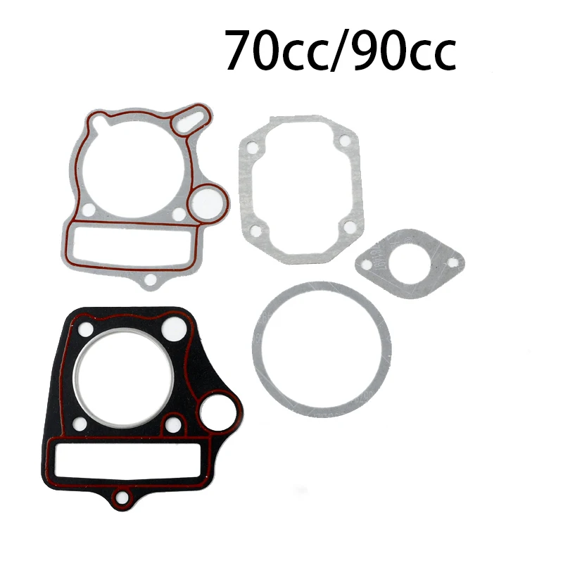 70 90 110 125cc Horizontal Engine Gasket Cylinder Piston Gasket Set For Zongshen Longxin Lifan Kayo Mud Pit Bicycle ATV Go