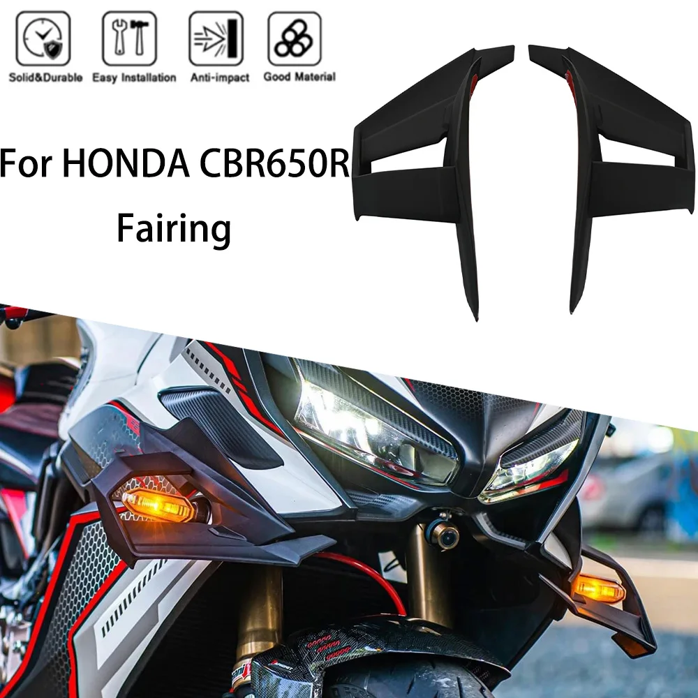 MTKRACING For HONDA CBR650R 2021-2023 Motorcycle fairing wing protection cover