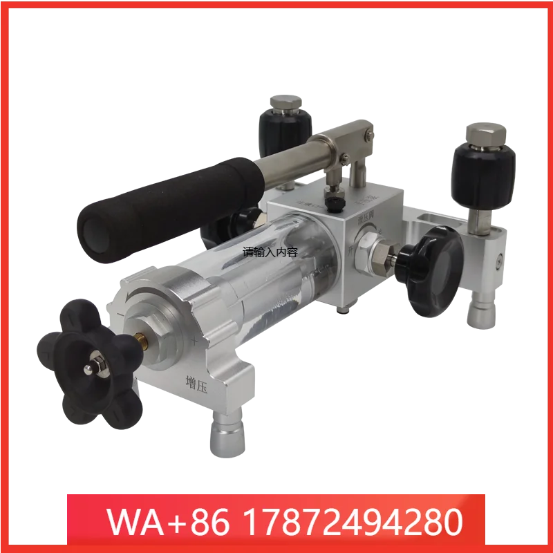Hydraulic Calibration Pump Handheld Pressure Calibrator With 600bar Calibration Hand Pump YWQ-1431S