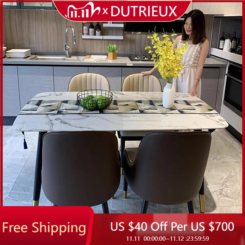 

Gaming Mahjong Dining Table Mobile Restaurant Side Kitchen Conference Dining Table Service Reception Mesa Living Room Furniture