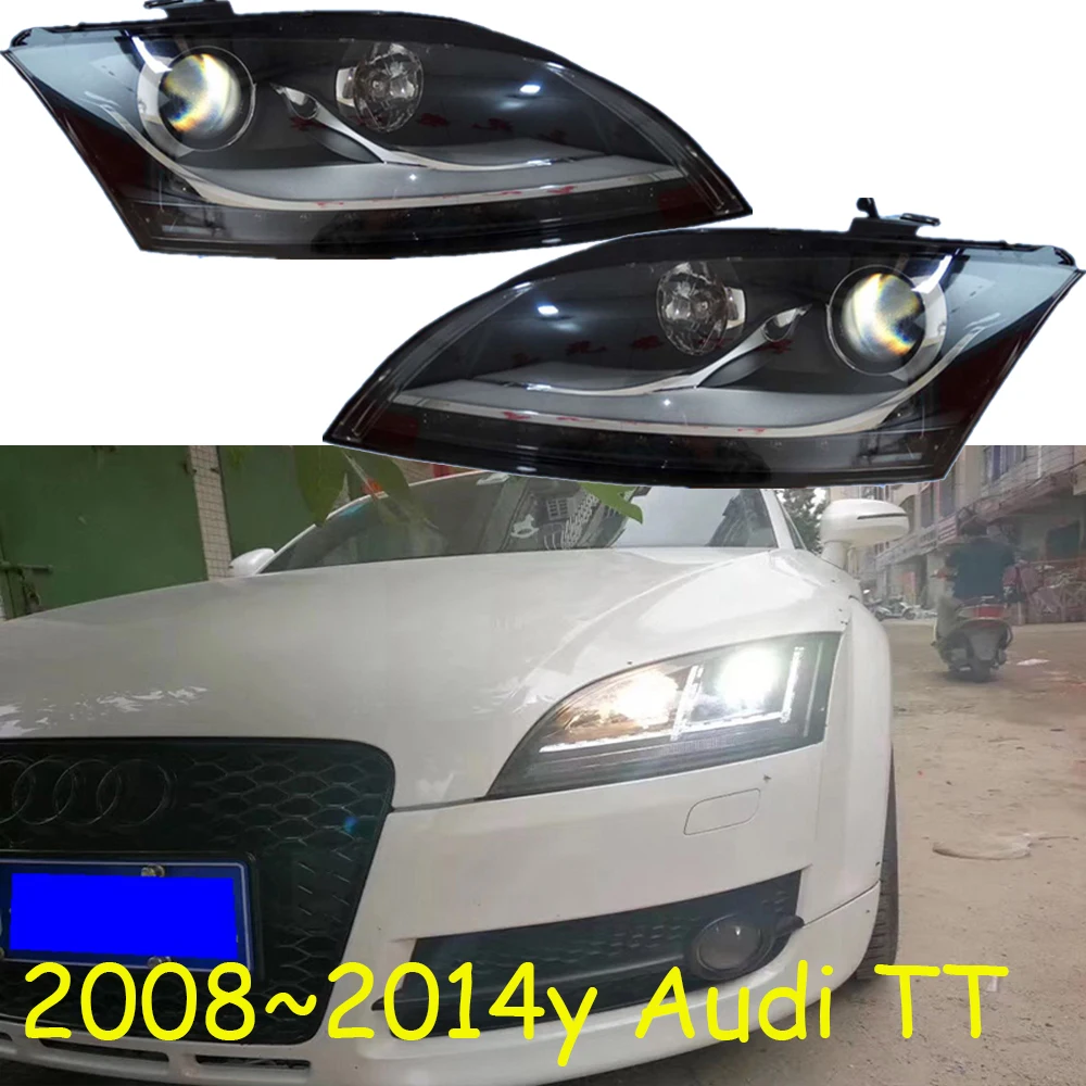 

1 шт., автомобильный бампер, фара для Audi TT, фара 2008 ~, автомобильные аксессуары для Audi TT, противотуманные аксессуары