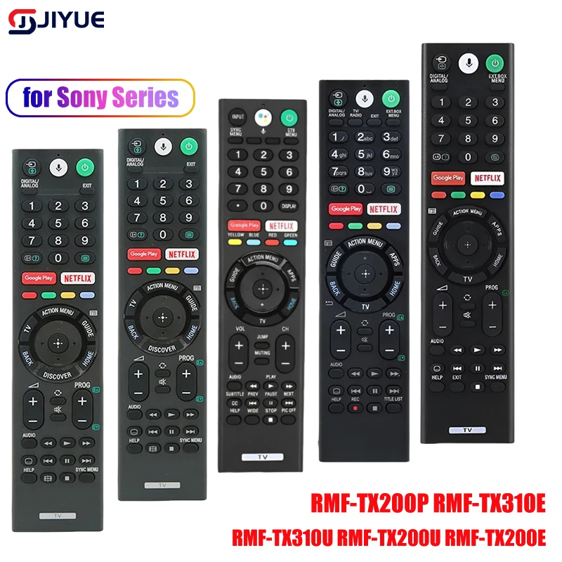 RMF-TX200P RMF-TX310E RMF-TX310U RMF-TX200U RMF-TX200E Voice Replacement Remote Control With Mic For Sony 4K Smart Bravia TV
