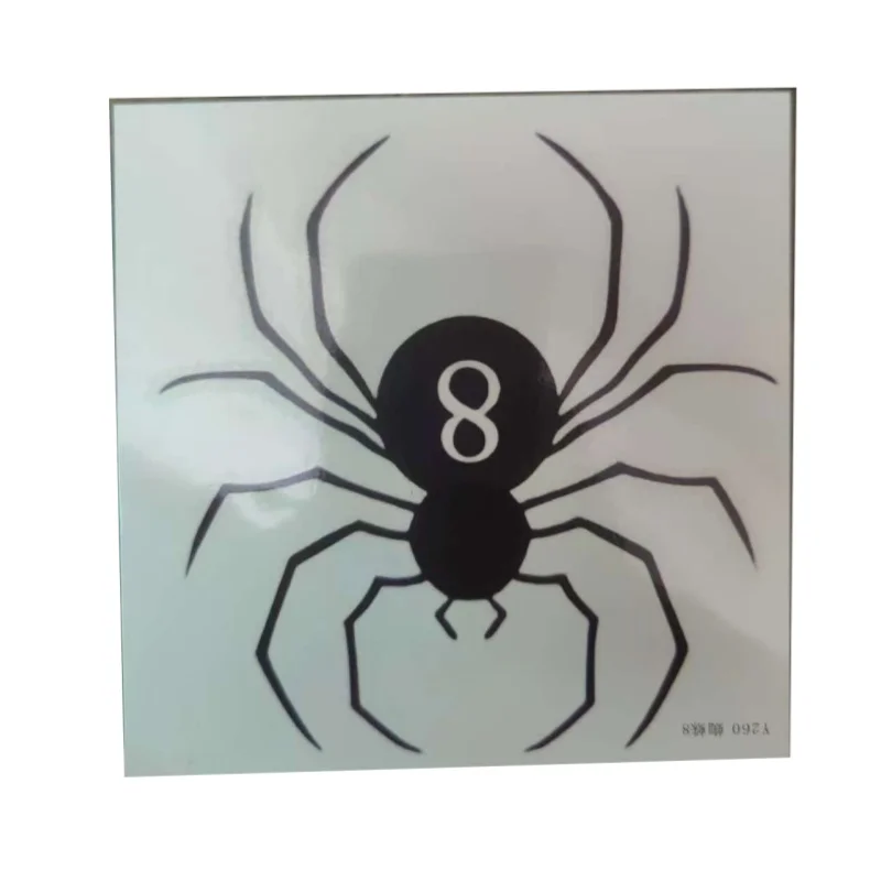 Hunter X Hunter Temporary Tattoos Anime Shizuku Spider 8 Big Size Body Art Waterproof Fake Tattoo Sticker