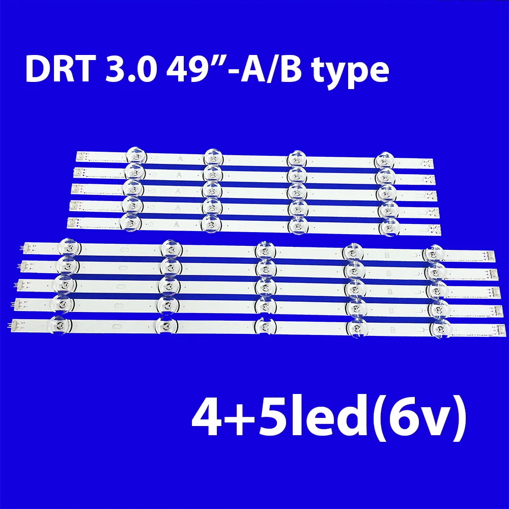 

Светодиодная лента подсветки для 49-дюймовых телевизоров 49LF6400, 49LF6200, 49LF6450, 49LF6500, 49LB5400, 49LB5600, 49LF580V, 49LF6500, 49LB6500, 49LB6200, 49LB5700