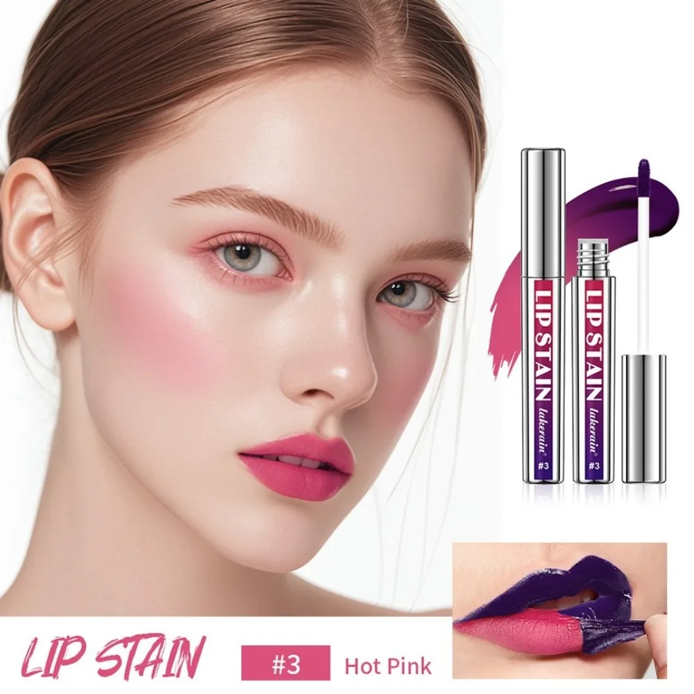 Rouge à lèvres antiadhésif, imperméable, longue durée, teinte, glaçure, Rose, tasse antiadhésive, pour femmes et filles, nouvelle collection