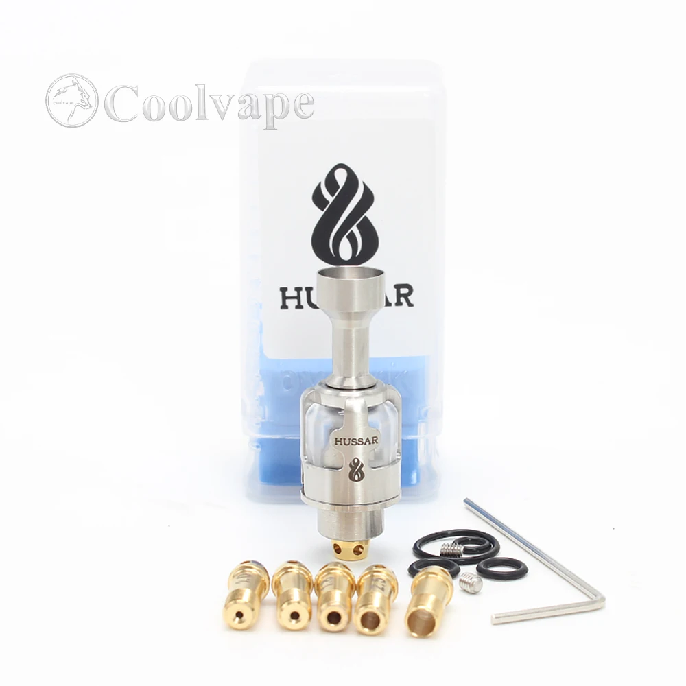 SXK Hussar AMU RBA Ss316 Airpin 1.0 + 1.2 + 1.8 + 2.5 + 3.0 + 3.5 BB/ Boro tank replacement coil for coils & atomizers - gallery image 3