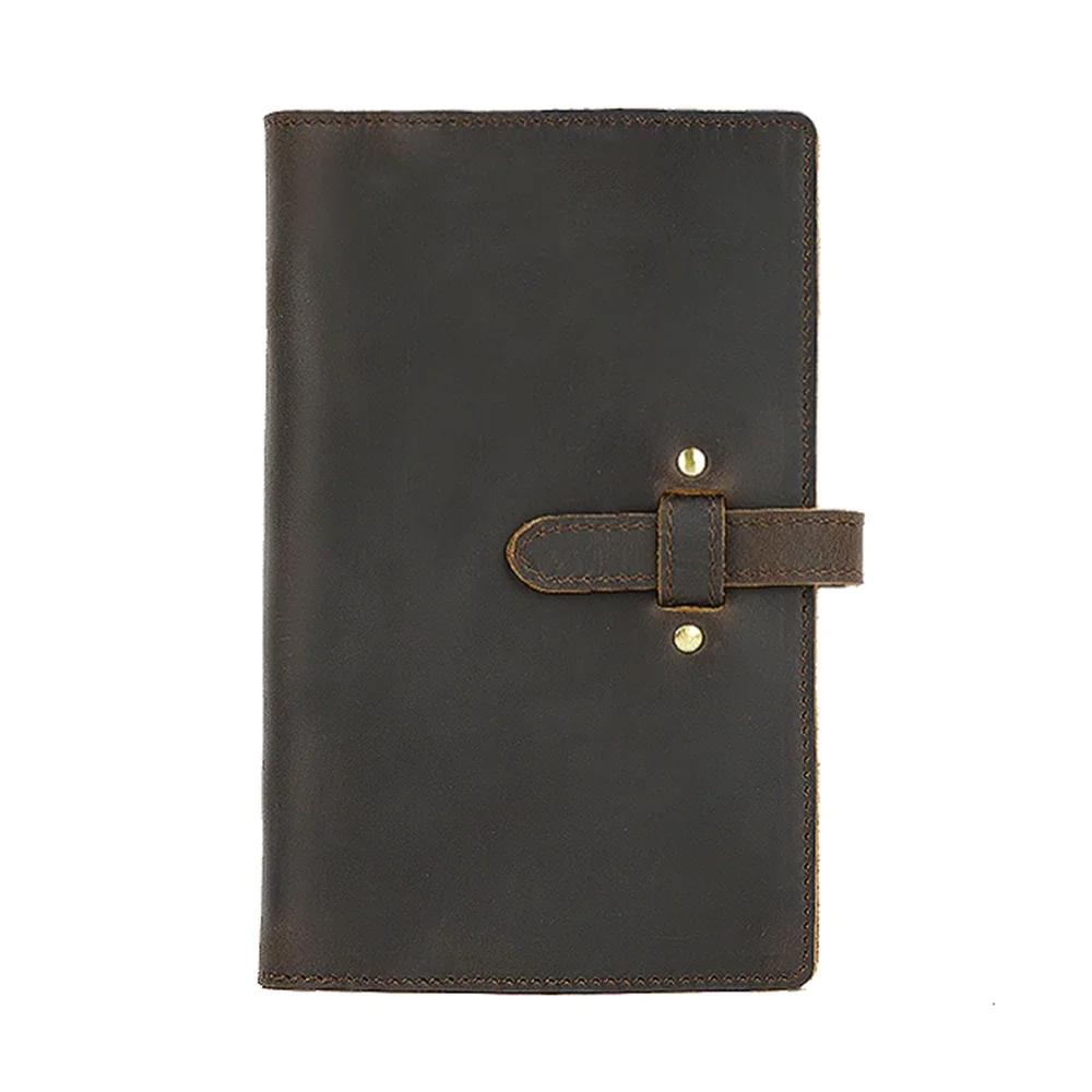 

Handnote Vintage Genuine Leather Notebook Personal Diary Travel Journal Planner Sketchbook Agenda School Birthday Gift