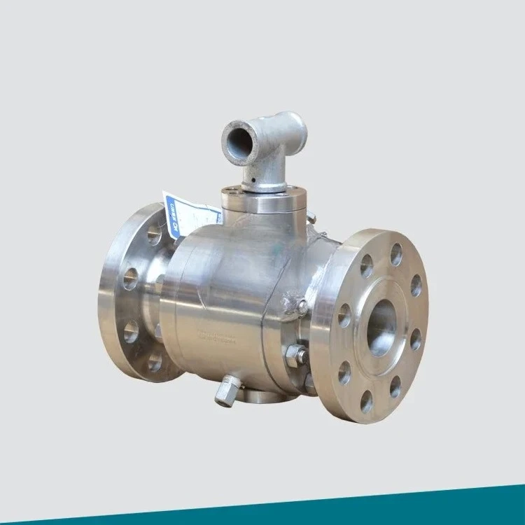 forged steel three-piece flange ball valve high temperature and high pressure