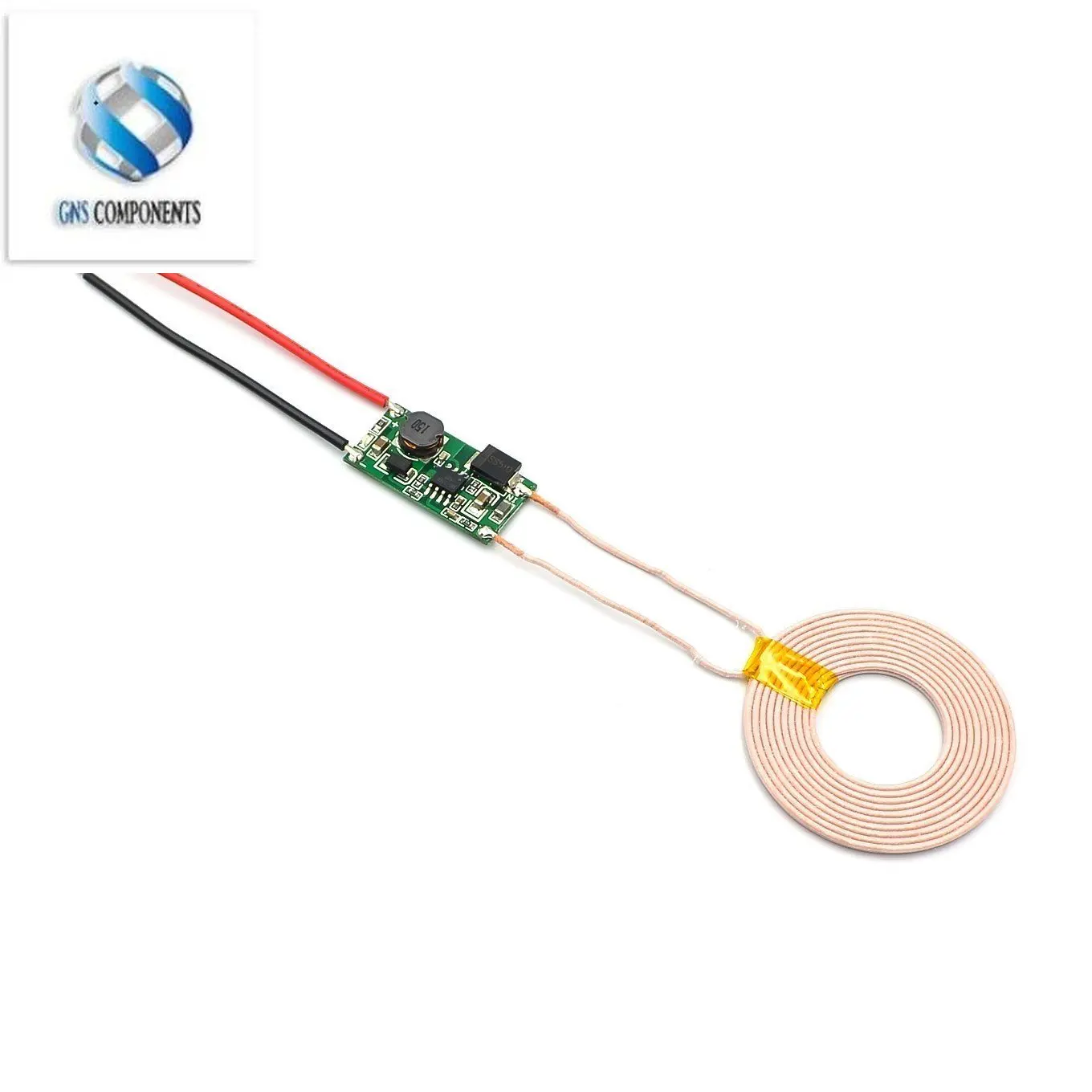 Imagem -04 - Grande Atual Módulo de Alimentação sem Fio Transmissor Receptor Carregamento Módulo Bobina Faça Você Mesmo 5v 1a 5v 2a