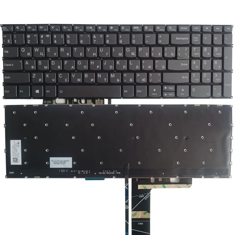 NEW for Lenovo  ideapad 1 15IAU7 1 15ALC7 1-15IJL7 Russian/US/UK/French/Spanish/Latin laptop keyboard