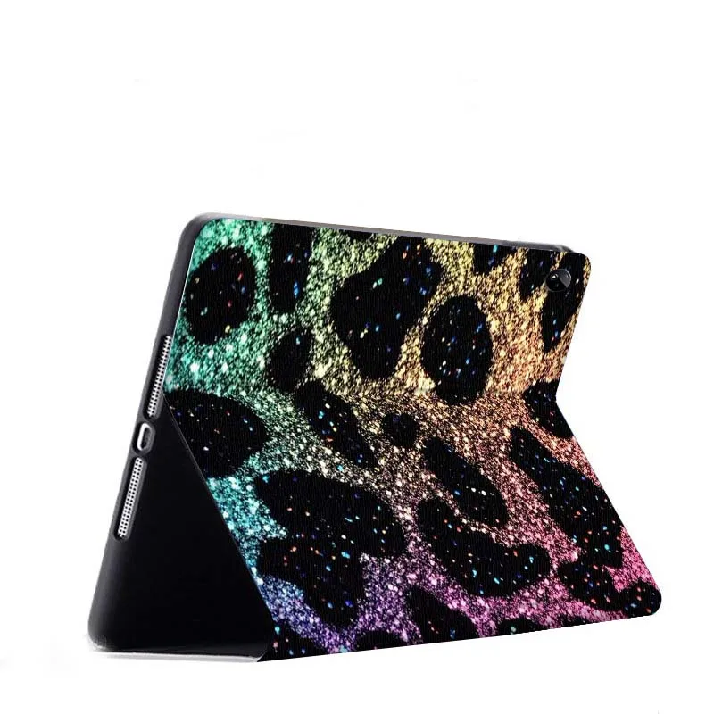 لون تألق ليوبارد طباعة ل Vivo IQOO Pad Pad2 Pad3 Pad5 Air SE Pro 11 11.5 12.1 12.3 13 بوصة غطاء قابل للطي اللوحي #2