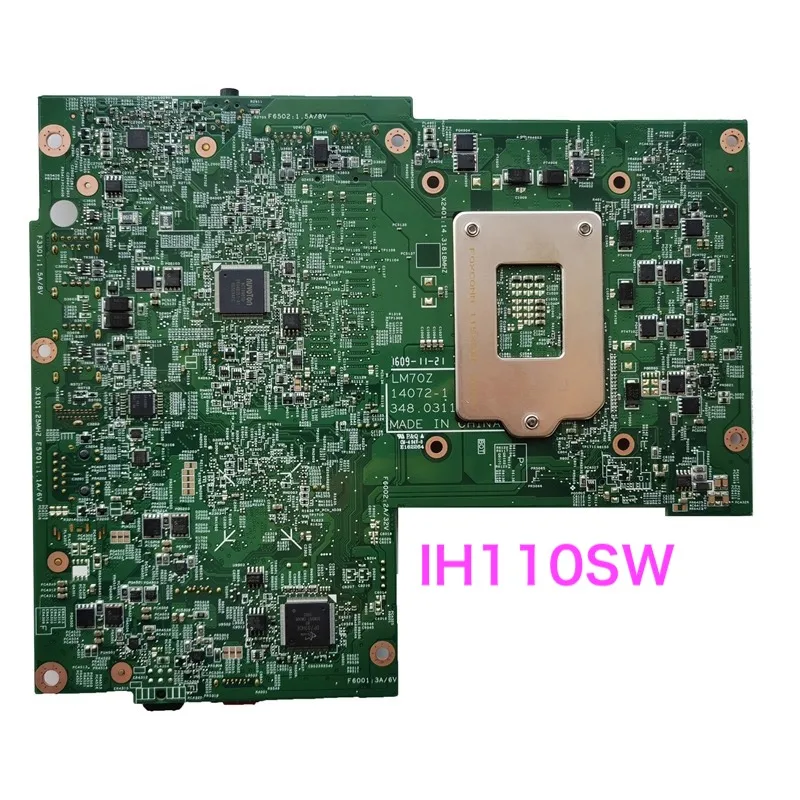 Placa base compatible con Lenovo M800Z, M7300Z, IH110SW/V1.0, AIO, 14072-1, IH110SW, LM70Z, 03T7498, 100% probada, funciona completamente