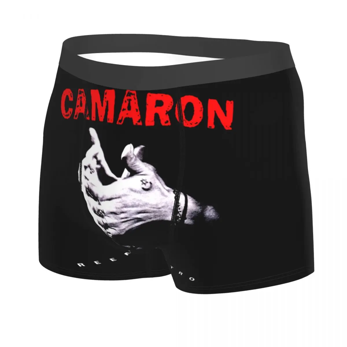 Flamenco Singer Camaron De La Isla Boxer Shorts Men 3D Print Male Soft Underwear Panties Briefs