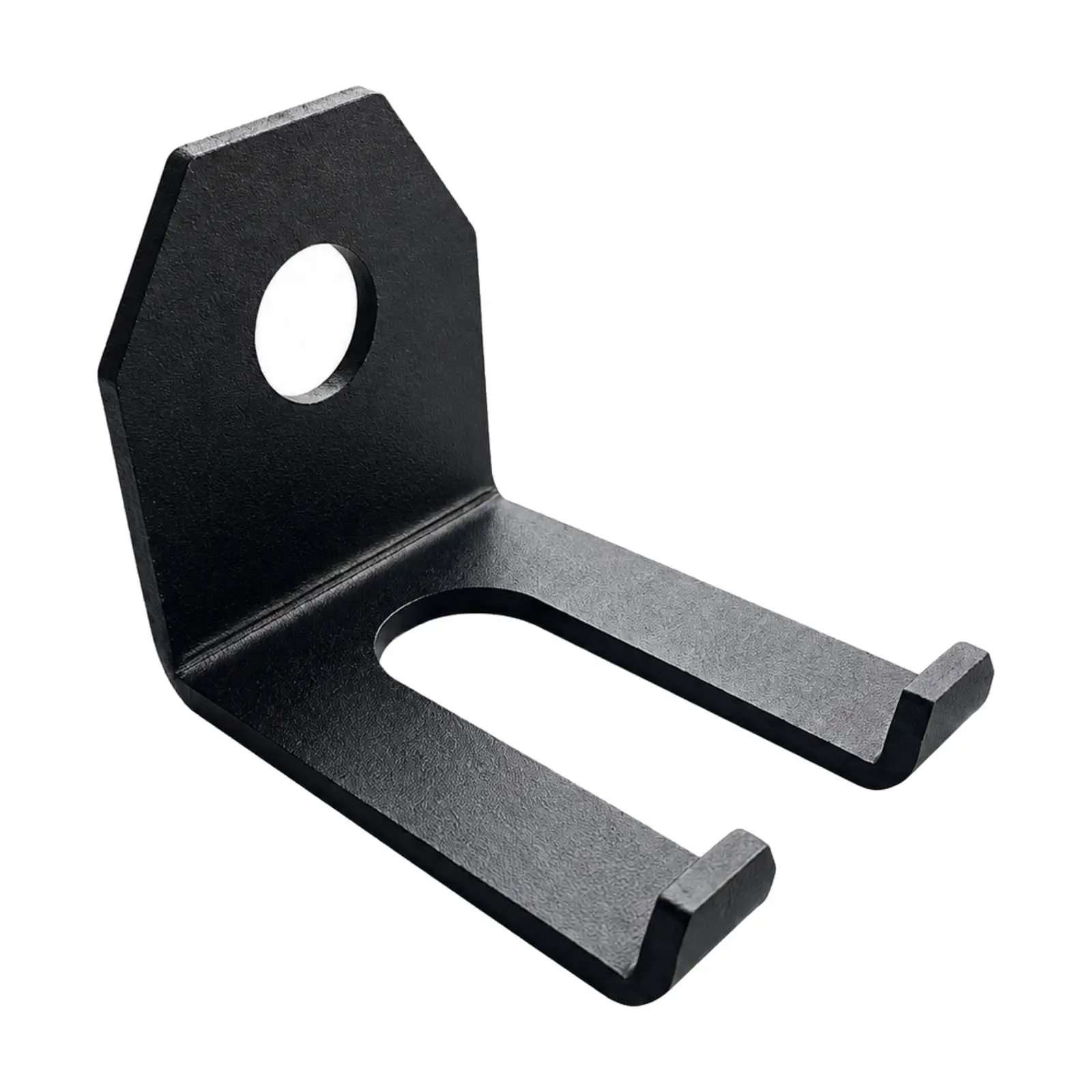 Barbell Storage Rack with Support Arms Coated Wall-Mounted Barbell Rack Fitness Equipment Hanger Versatile