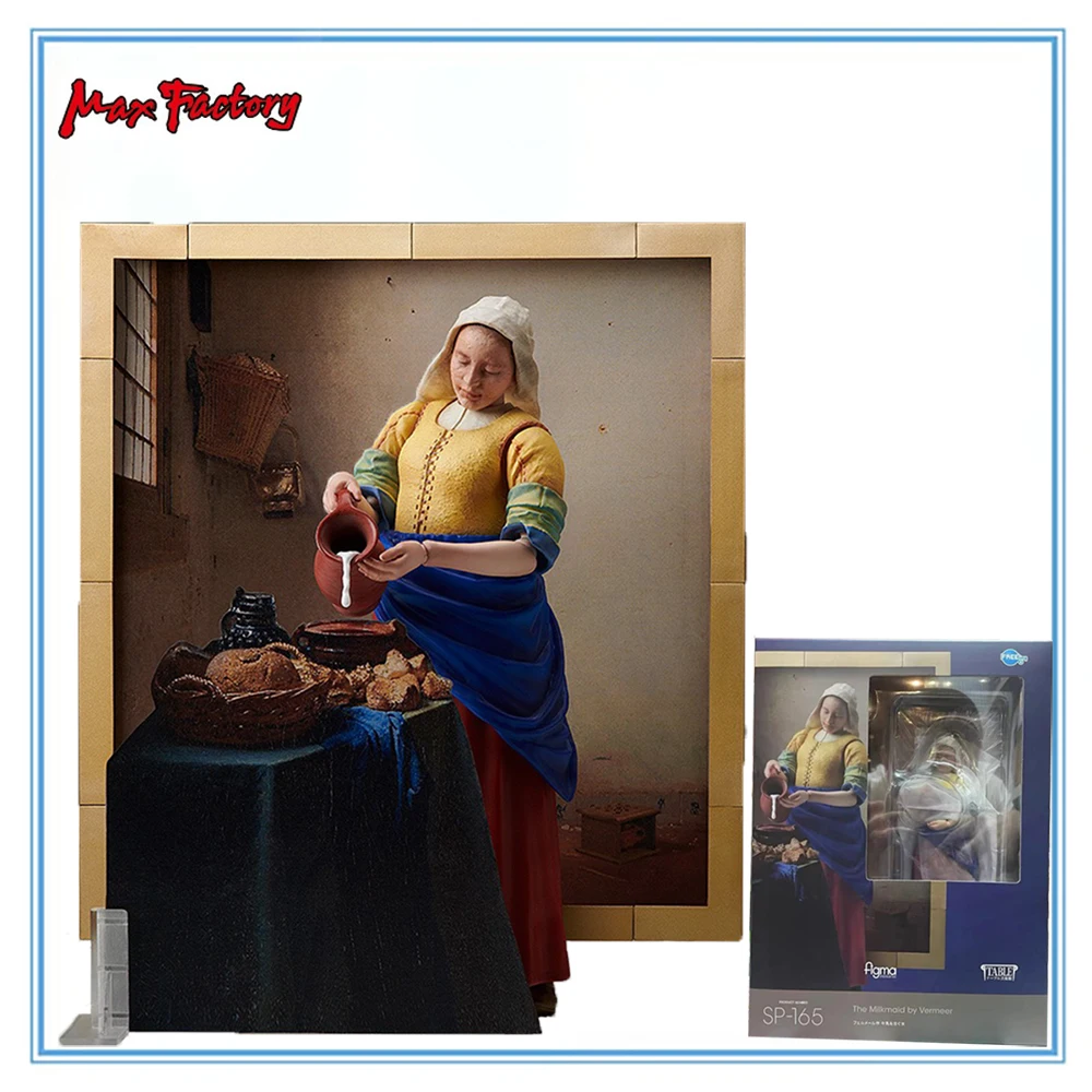 

In Stock Original Max Factory Figma (#SP-165) The Table Museum The Milkmaid Anime Figure Action Figure Model Decoration