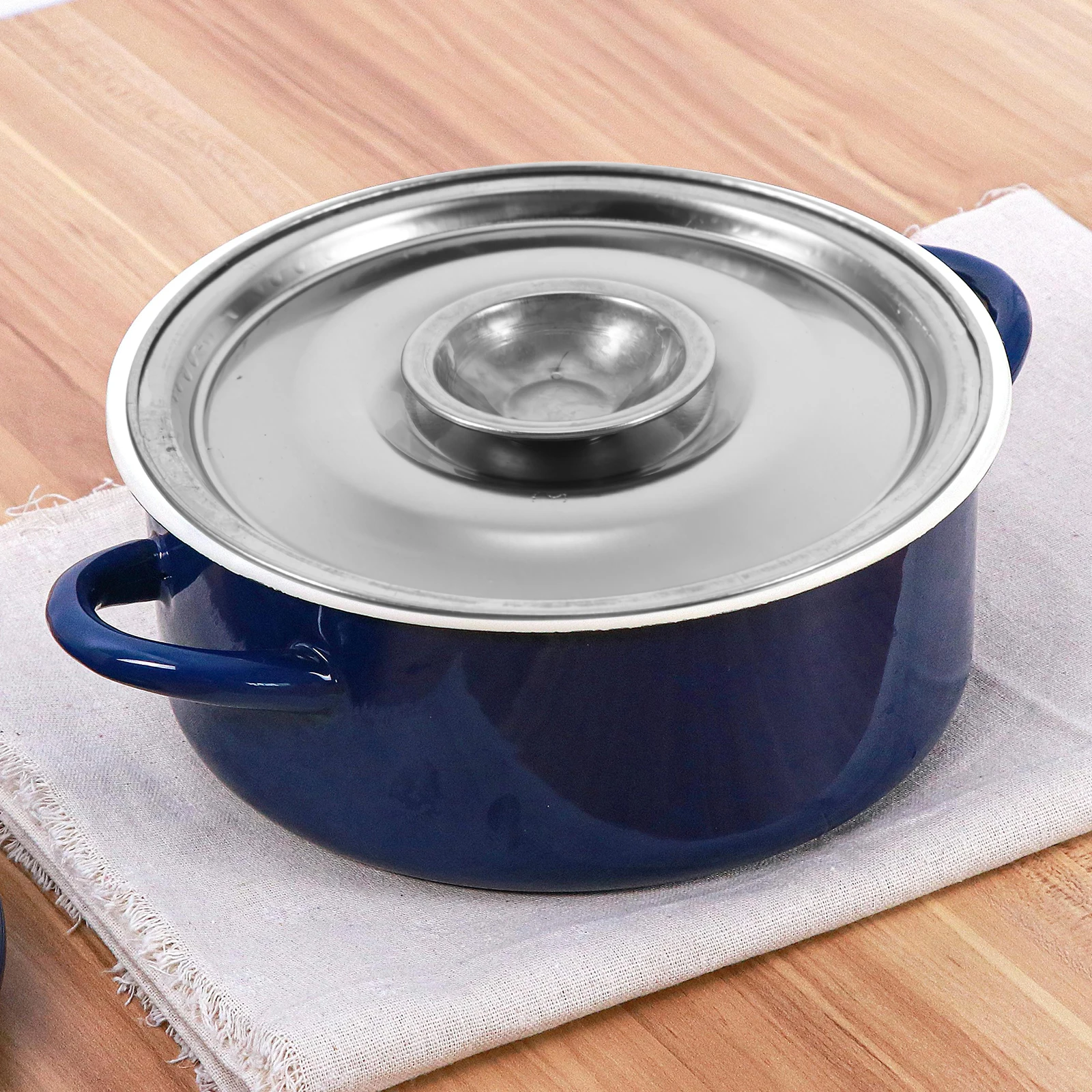 

4 Pcs Stainless Steel Bowl Lid Accessory Microwave Cooking Pot Replacement Gaiwan