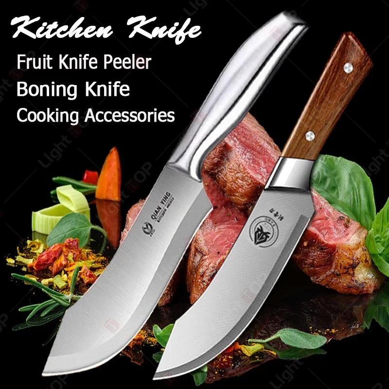 Kitchen Knife Chef Pig Killing Knife Multi-Purpose Meat Cleaver Butcher Knife Stainless Steel Kitchen Knives and Accessories image 6