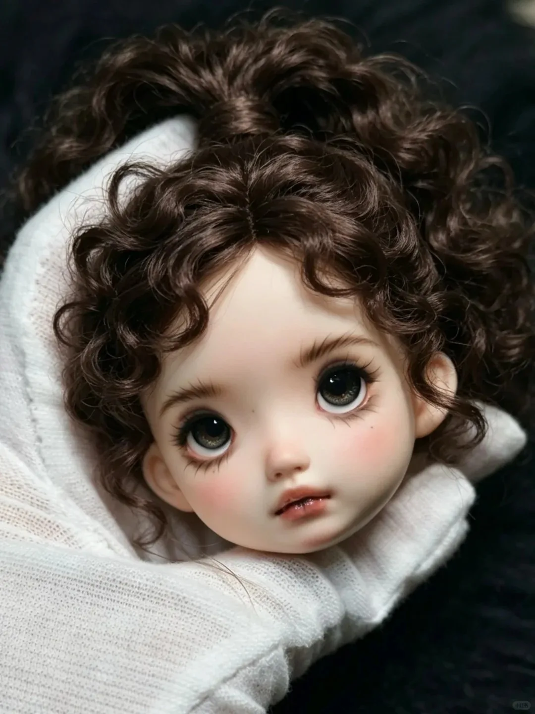1/6 Scale SD BJD Doll Head - Beautiful doudou K2 Girl Makeup High-Quality Resin Collectible Toy Gift Just the Head Free shipping