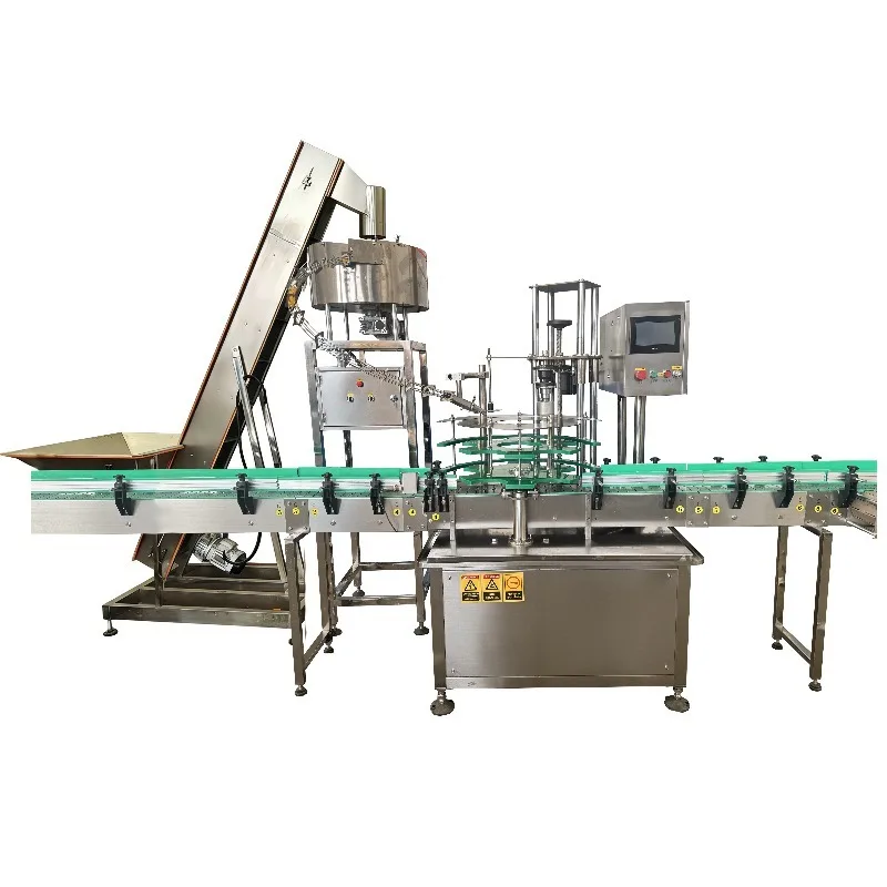 Automatic Plastic Bottle Cap Sealing Machine Glass Bottle Lid Capper Screw Capping Machine