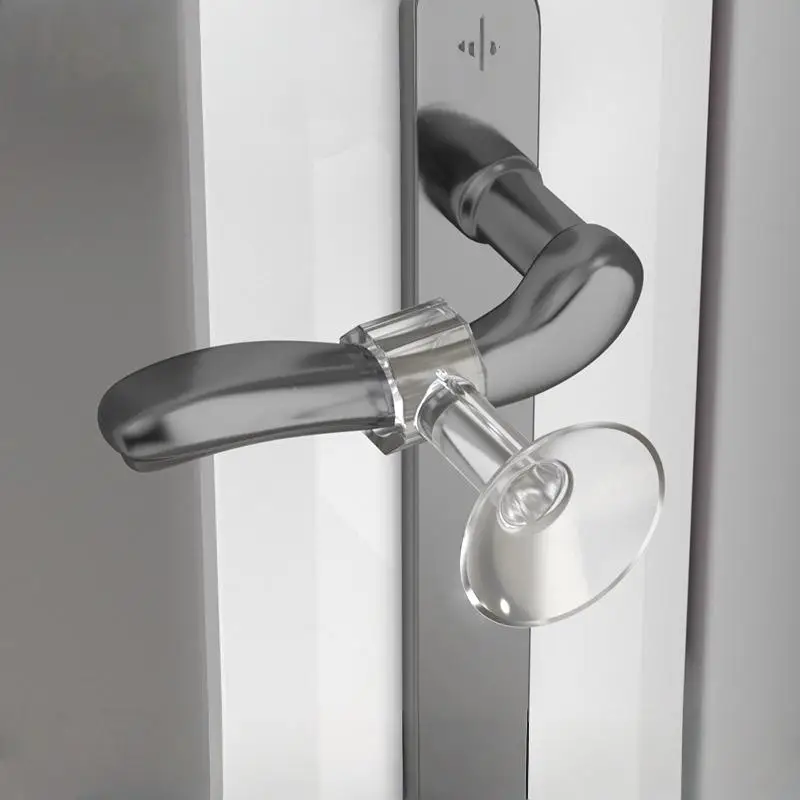 

5 шт., силиконовый дверной стопор для предотвращения столкновений, тип присоски, крышка дверной ручки, бесшумная накладка, защита стены, дверная ручка, бампер