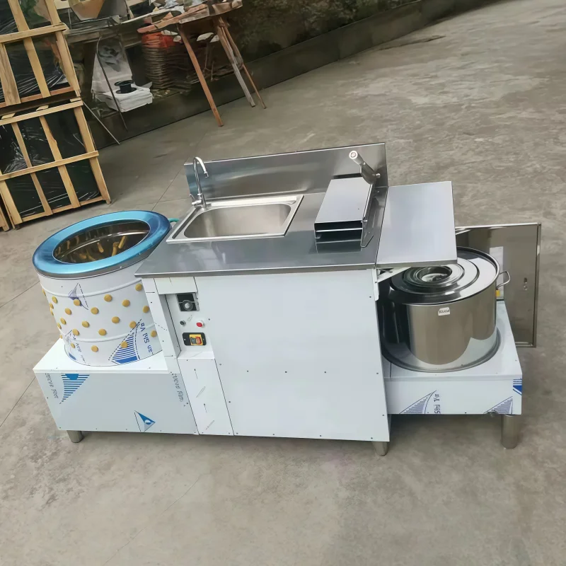 

Fully Automatic Electric Chicken Plucker High Productivity 600bp/h Capacity One-button Start Worry-free And Labor-saving