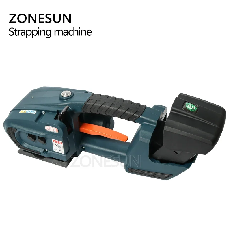 ZONESUN JDC 13 مللي متر-16 مللي متر PET PP أدوات آلة الربط البلاستيكية بطارية تعمل بالطاقة 4.0A/12 فولت آلة حزام البطارية مع 2 بطاريات