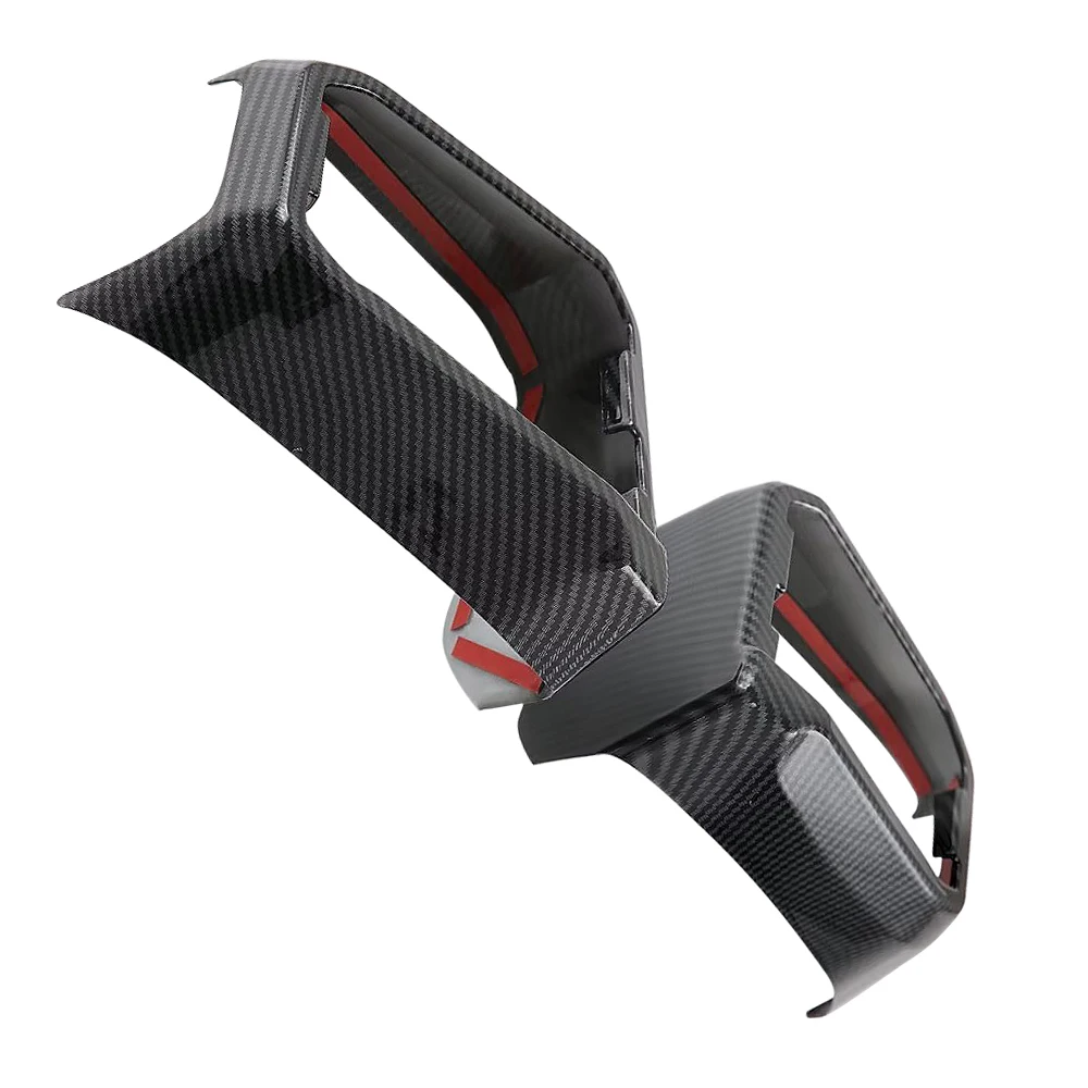

2Pcs Front Side Air Outlet Vent Cover Trims for Toyota Tundra 2022-2023 Carbon Fiber
