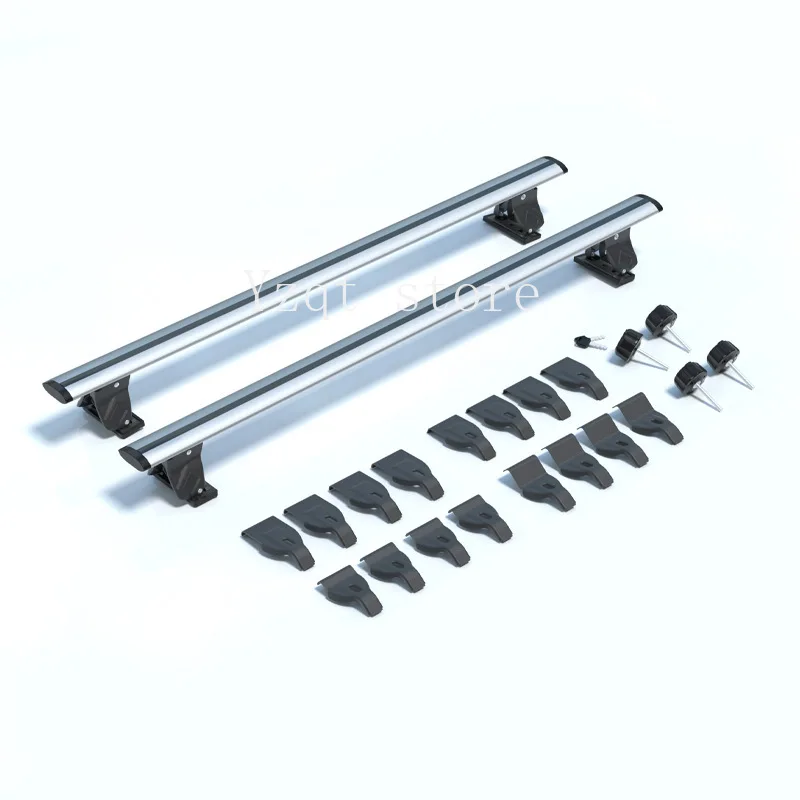 General luggage rack crossbar car roof crossbar SUV car pickup truck travel frame aluminum alloy luggage rack wholesale