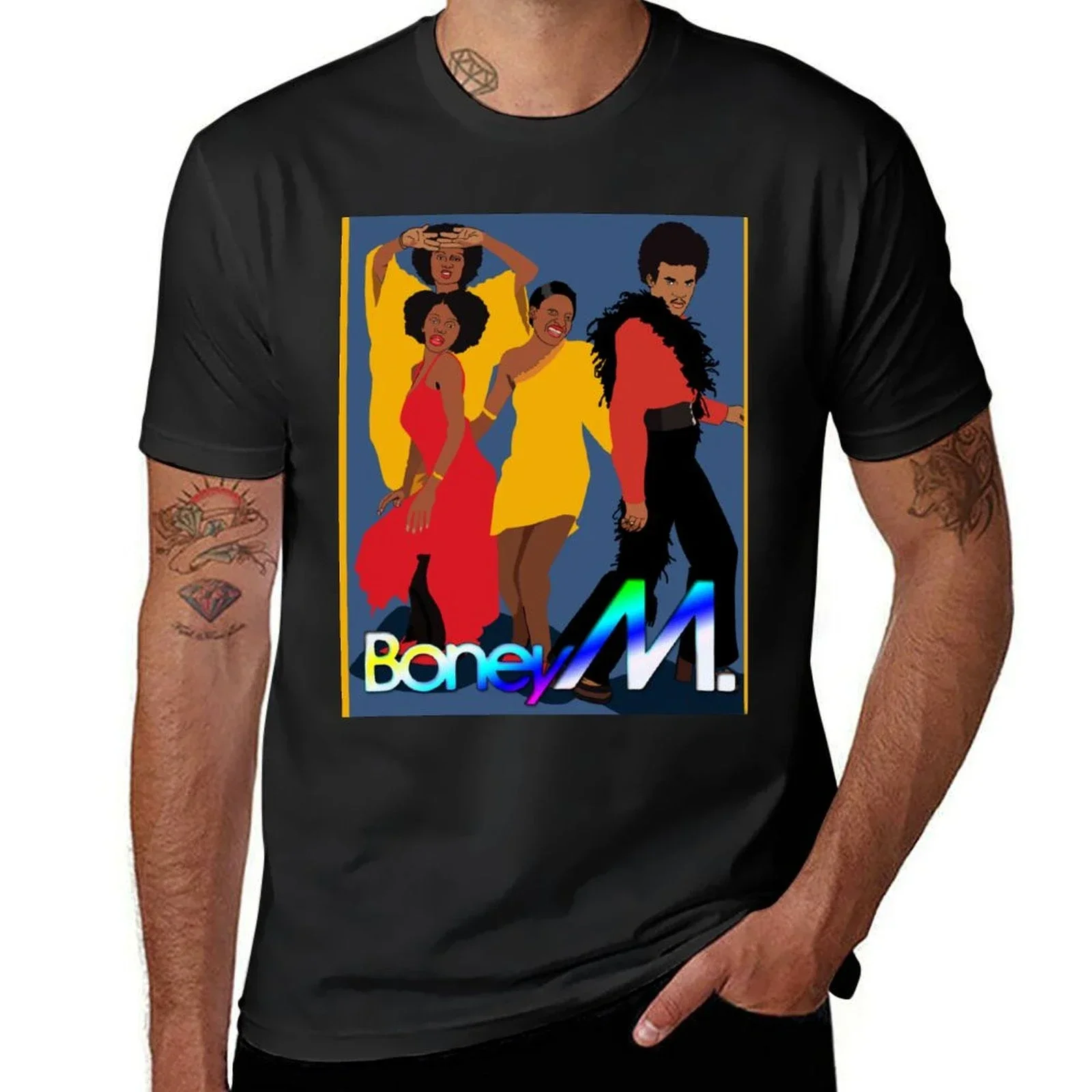 

2025 The M is Boney T-Shirt quick-drying funnys cute clothes summer clothes men t shirt