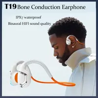 AWUA Bone Conduction Headphones Bluetooth 5.3 Wireless Earphones  Waterproof Sports Headset  for Workouts Running