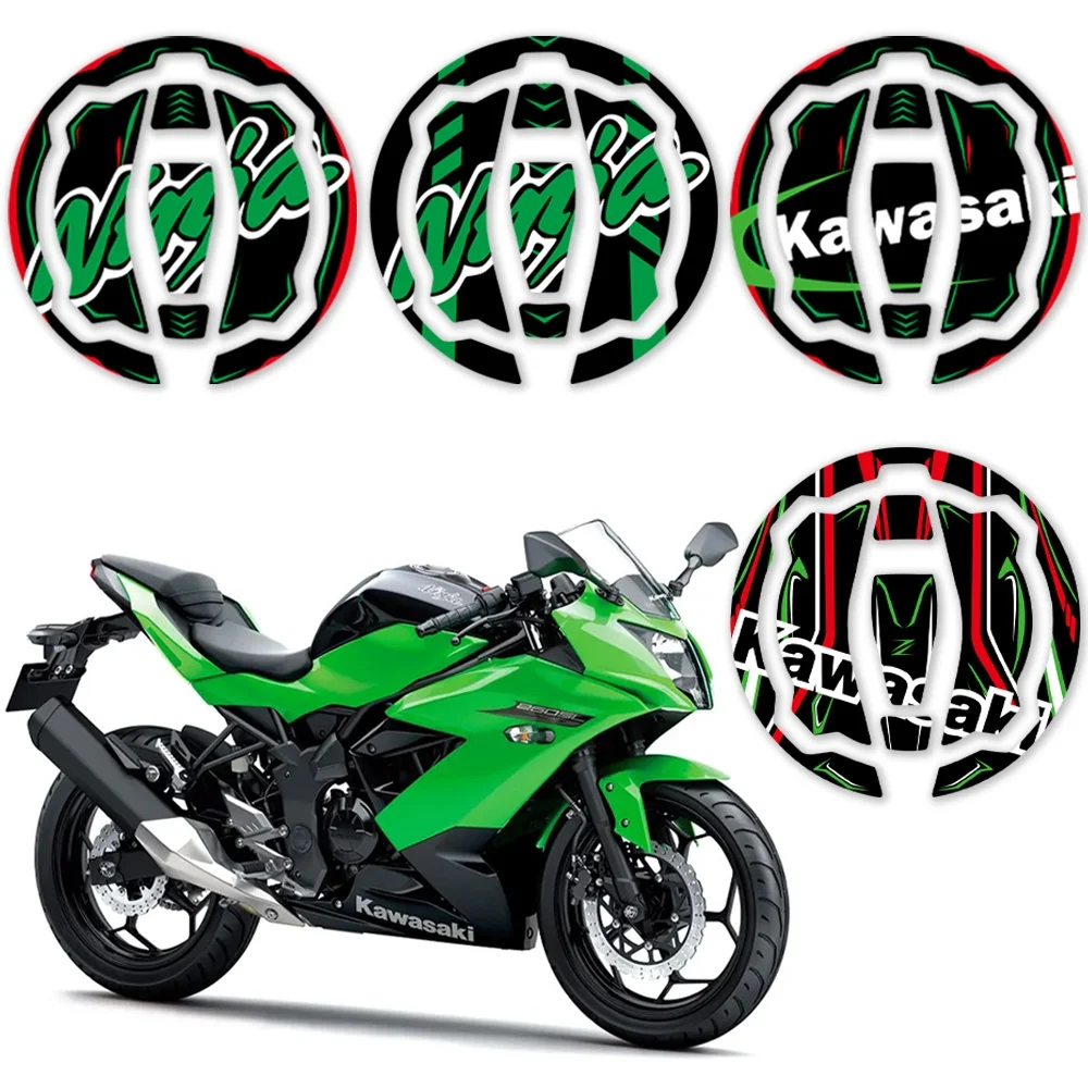 

Светоотражающая наклейка для Kawasaki Ninja 650/ER6F Z900 R 2017 Versys X300 Ninja650, мотоциклетный топливный бак, крышка бензобака, наклейки