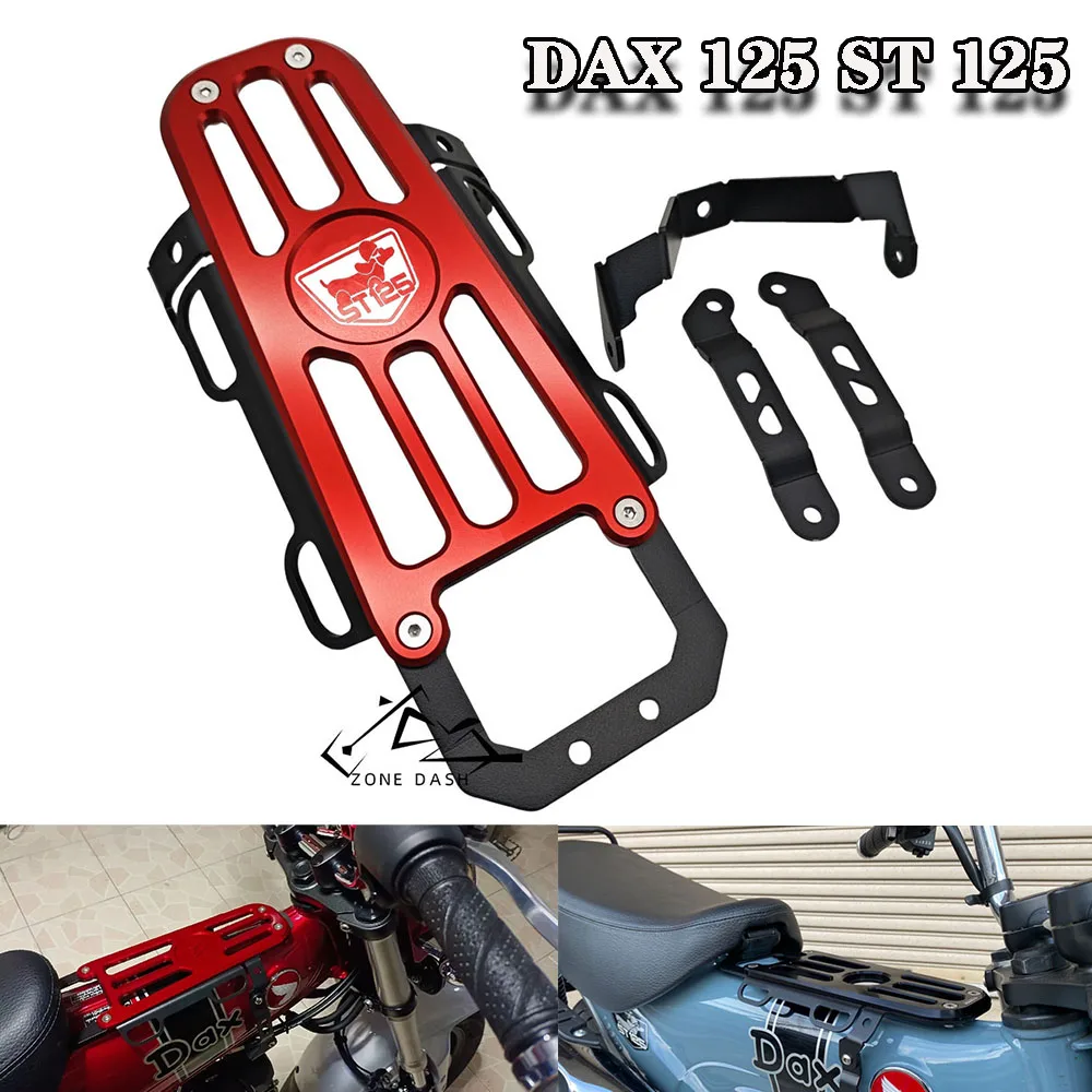 

Центральная багажная стойка DAX125 ST125, для Honda DAX125 ST 125 2021-2025, стеллаж для хранения, средняя полка, опорный кронштейн, держатель