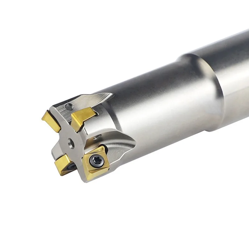 TE90 CNC Fast Feed Milling Cutter Rod 90 Degree Large Cutting Depth for 4NKT060308 Carbide Inserts