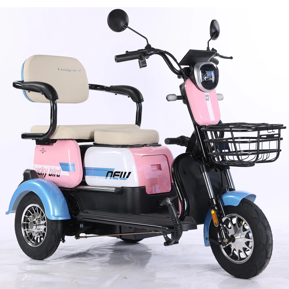 

Оптовая продажа OEM 3-колесный электрический велосипед 60 В 500 Вт электрический трехколесный велосипед 30 км/ч открытый электрический скутер