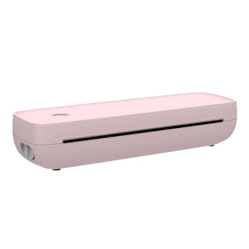 Wireless Portable Mobile Phone Small Household A4 Ink-Free Thermal Printer