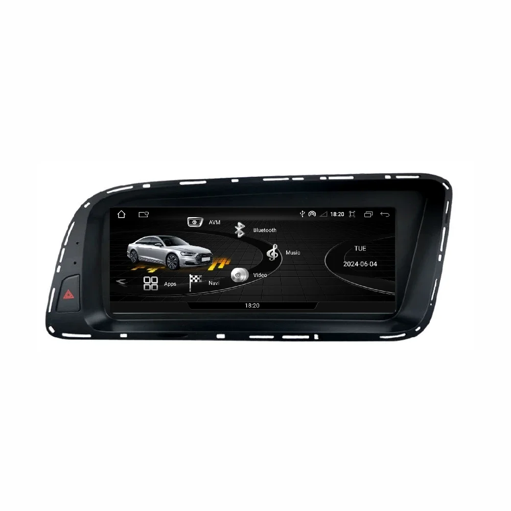 Android 14 Wireless CarPlay/Android Auto For Audi Q5 A4 A5 Car Digital Dashboard Car Dvd Multimedia Radio Player GPS DSP