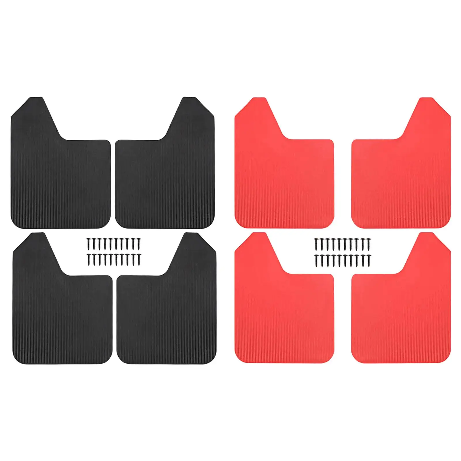 

4 шт. универсальные автомобильные брызговики, автомобильные брызговики, устойчивые к царапинам гибкие автомобильные аксессуары, передний и задний комплект