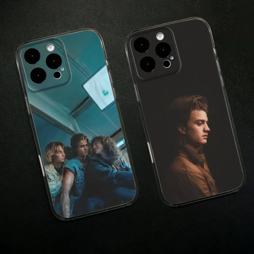 

D-Djo Singer J-Joe K-Keery Phone Case For iPhone 16,15,14,13,12,11 Plus,Pro,Max,XR,XS,X,7,8 SE,Mini Transparent Silicone Soft