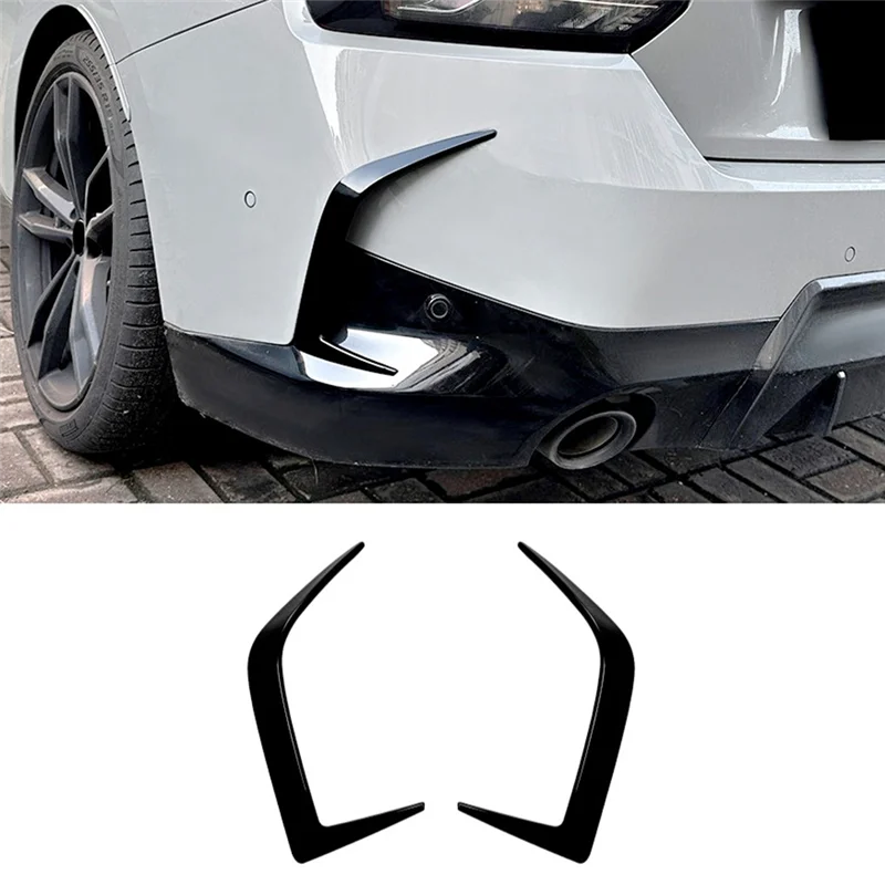 

Accessories For BMW 2 Series G42 M Sport 2022-2025 Rear Bumper Splitter Side Spoiler Air Vent Wind Knife Cover Trim