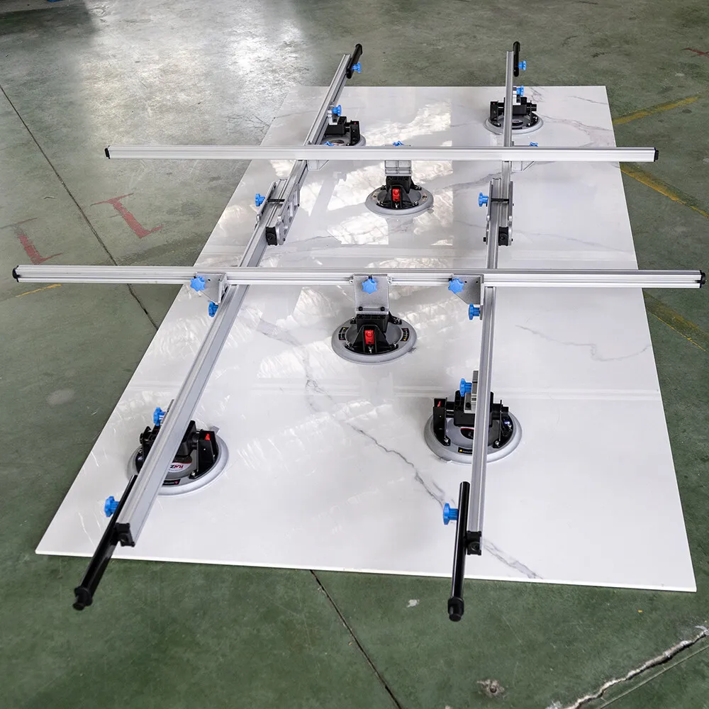 Raizi 2.4-3.6m Large Format Tile Suction Cups Tools Transport Carry System With  Vacuum Suction Cups  Carrying Lifting TooL