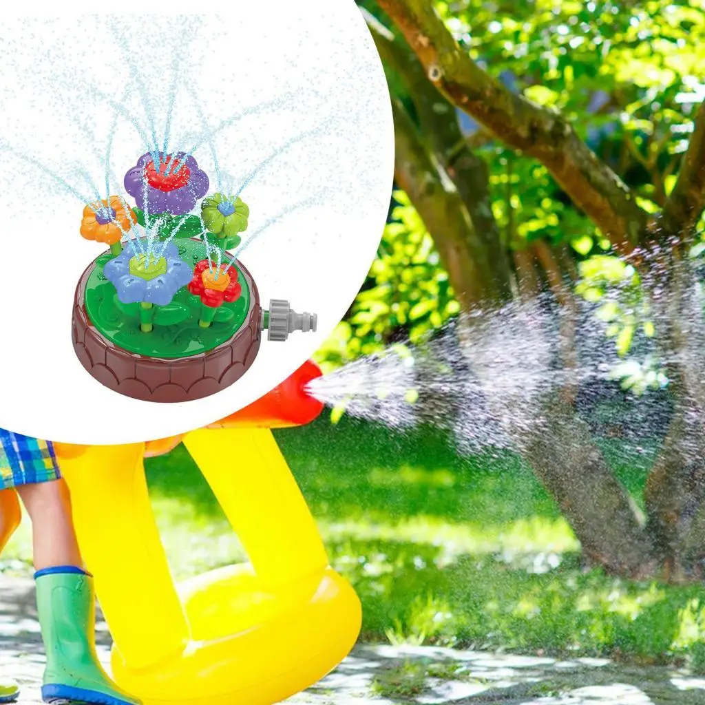 

Water Sprinkler Summer Outdoor Sprinkler Toy for 3 Years and up Holiday Gift