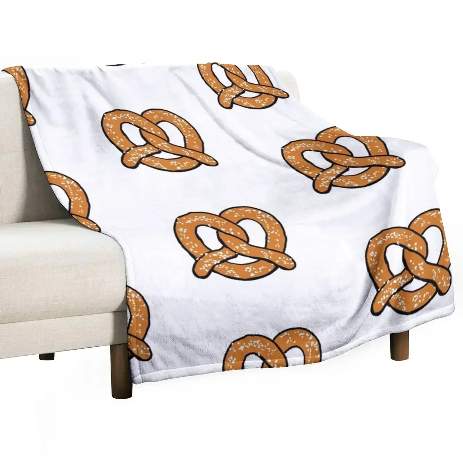 Pretzel Throw Blanket christmas gifts Sofa bed plaid Blankets