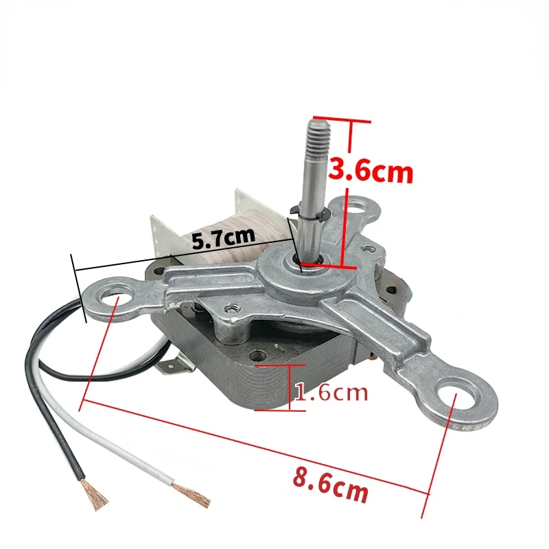 1PC 220V 30W Air Fryer Motor Coolig Fan for Air Fryer Electric Motor Shaded Pole Air Fryer Accessories