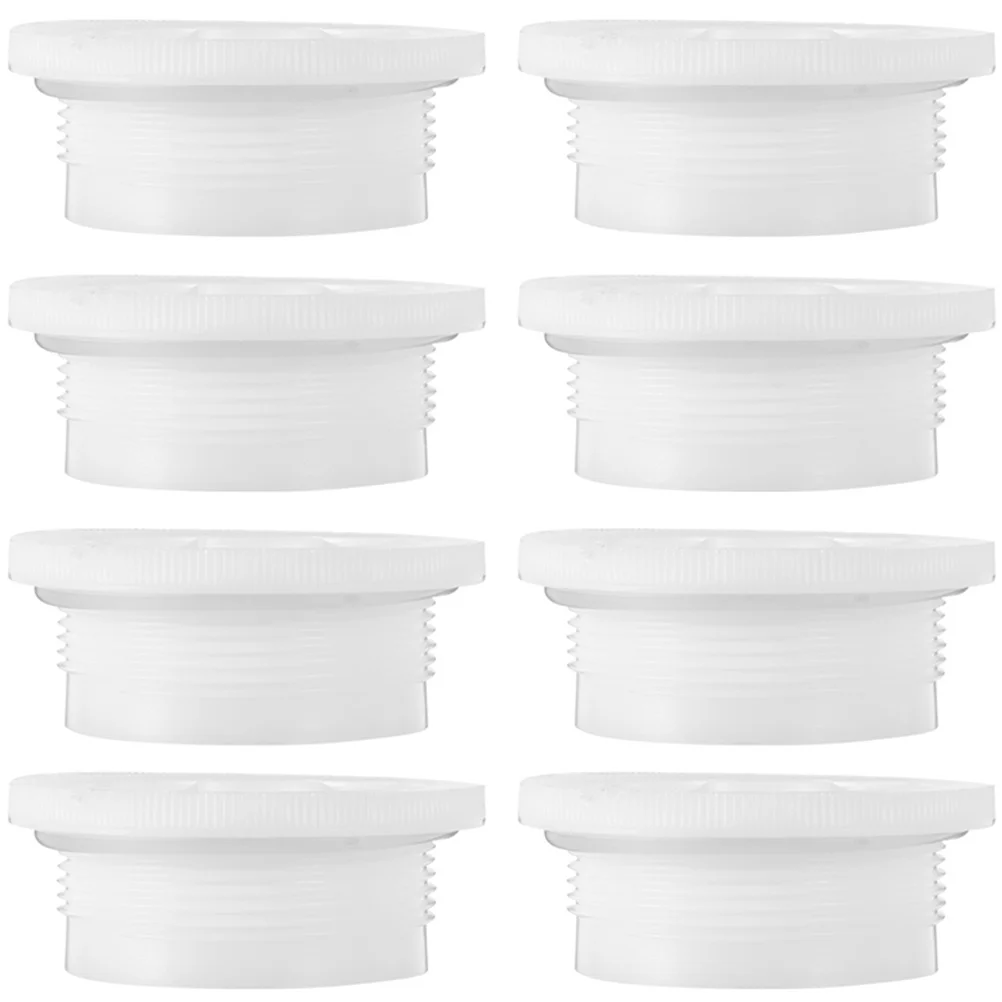 8 Pcs Chemical Barrel Cover Gallon Caps Oil Seal Plug Barreled Trapezoidal Drum Bung Plastic Water